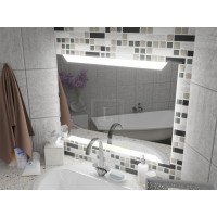 Зеркало для ванной с подсветкой Матена 70х50 см
