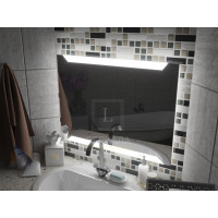 Зеркало для ванной с подсветкой Матена 110х70 см