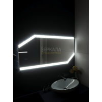 Зеркало для ванной с подсветкой Спейс 200х100 см