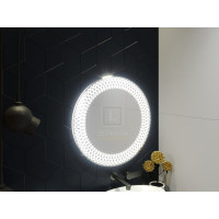 Зеркало с подсветкой для ванной комнаты Варедо 60 см
